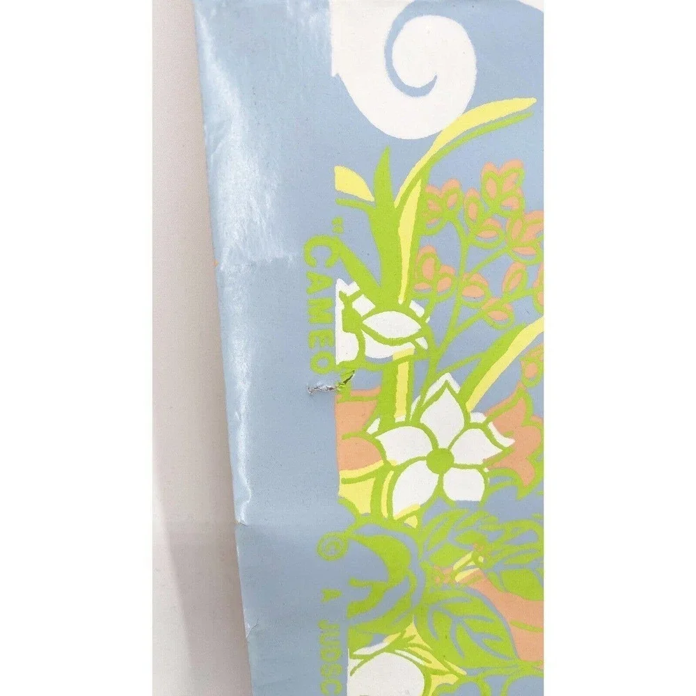 Vintage Mid Century Wallpaper 29" x 28" 1 Roll Panel MCM Mod Floral Bouquet 60s - Picture 5 of 8